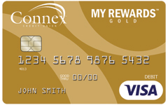 My Rewards&reg; Gold Debit Card
