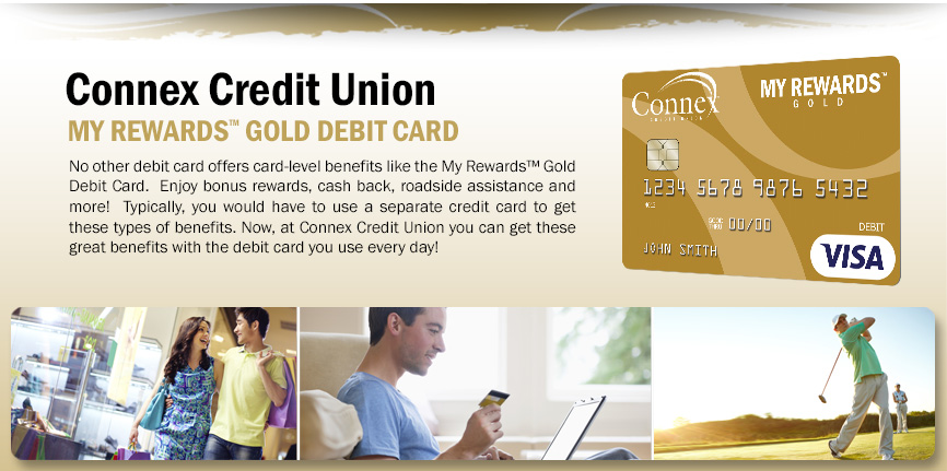 My Rewards&reg; Gold Debit Card